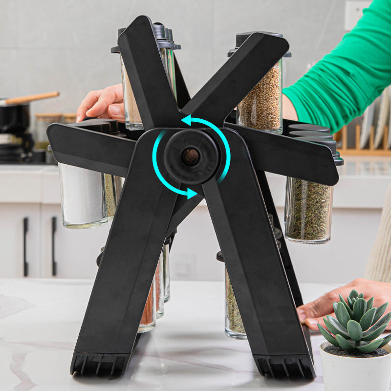 Gewürzregal mit um 360° drehbarem Pariser Ra