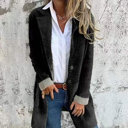 ⏳Zeitlich begrenztes Sonderangebot⏰Eleganter, mittellanger Mantel für Damen🧥