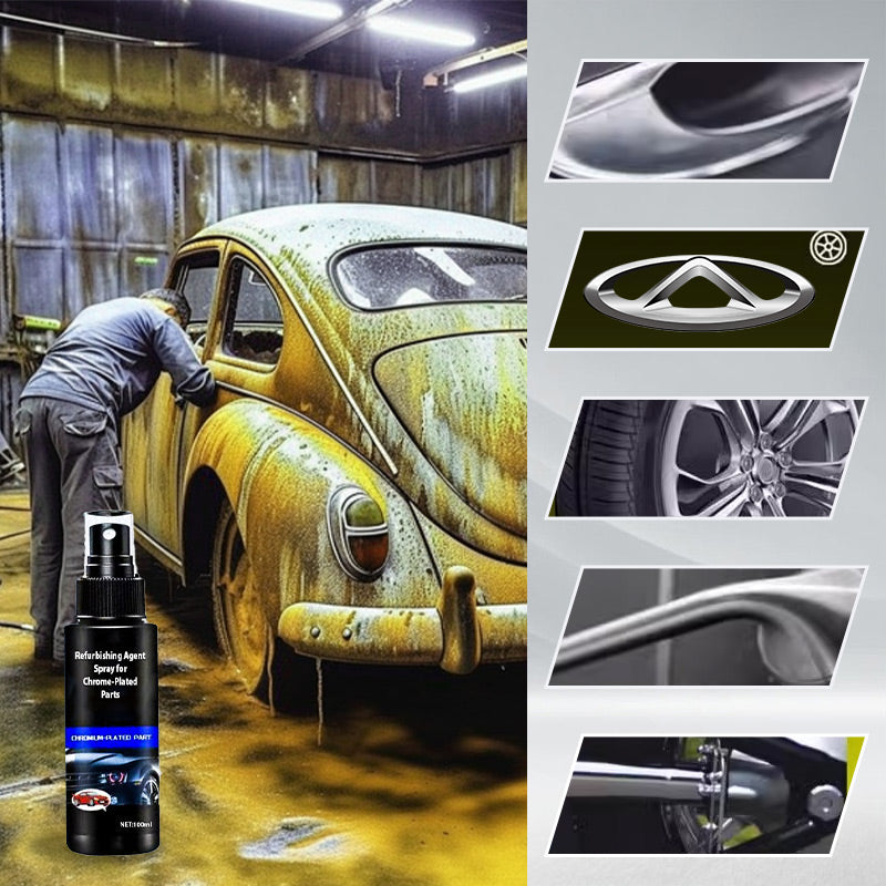 Renovierungsspray für verchromte Teile