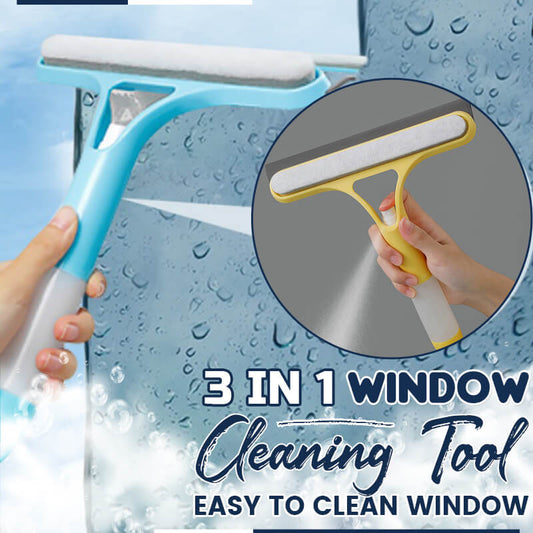 💦✨Haus und Auto Universal-Mehrzweck 3-in-1-Fensterwischer