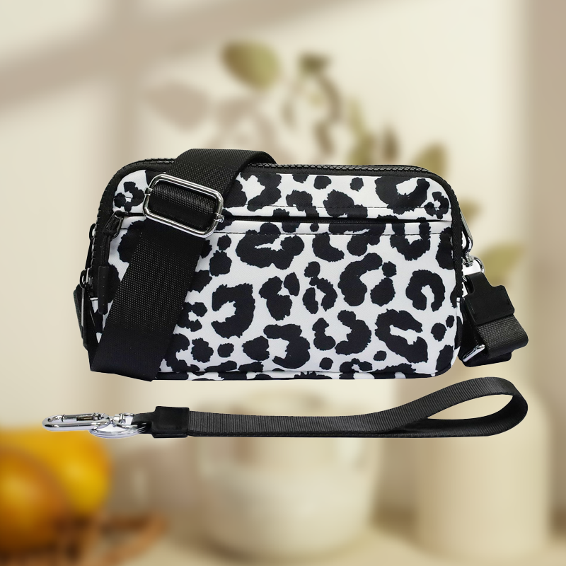 Modische Unisex-Karo-Gürteltasche