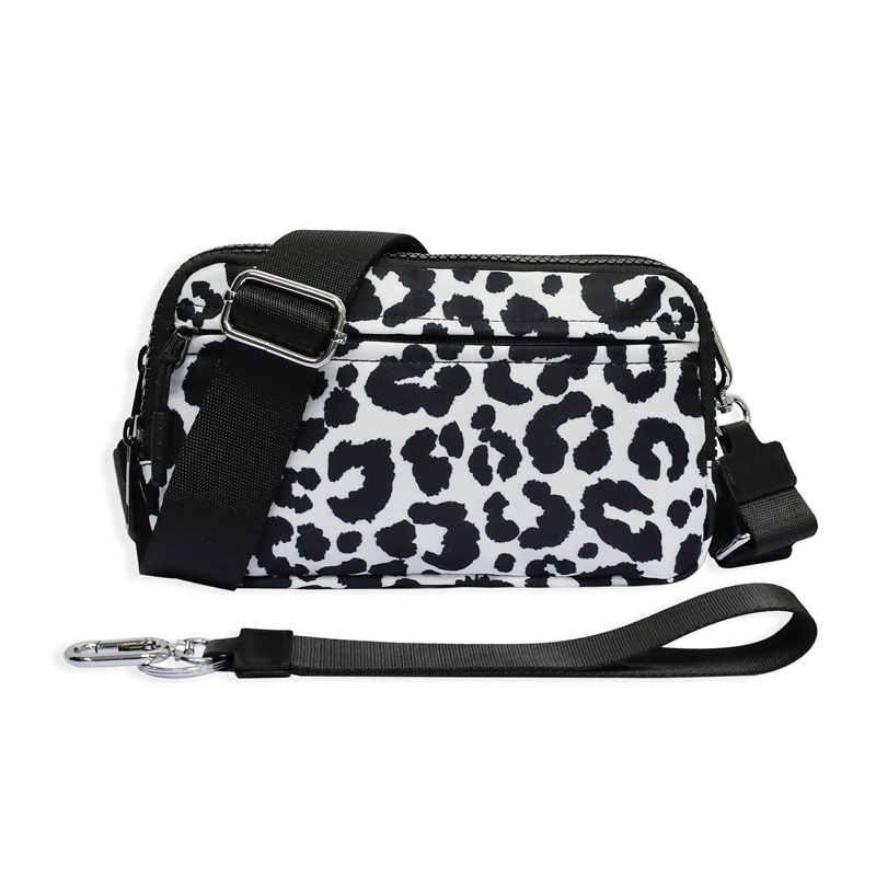 Modische Unisex-Karo-Gürteltasche