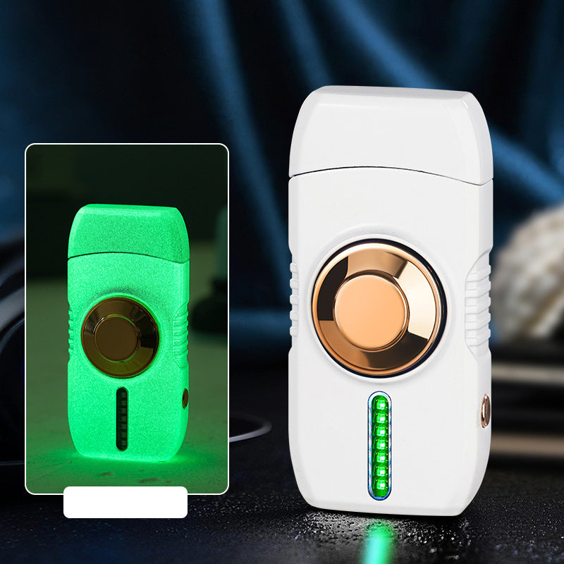 🔥⚡Super Dekompressions-Spinning Fidget Spinner Winddichtes Feuerzeug