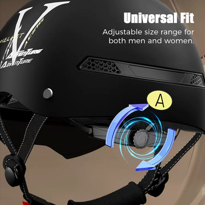 🛡️Deutsche Qualität – ⛑️atmungsaktiver, leichter, stoßfester Motorradhelm