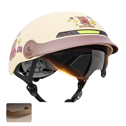 🛡️Deutsche Qualität – ⛑️atmungsaktiver, leichter, stoßfester Motorradhelm