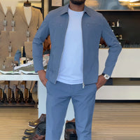 ✨Neu eingetroffen 50 % Rabatt✨ 2025 Neues 2-teiliges Freizeit-Set für Herren – strapazierfähiger, pillingresistenter Stoff