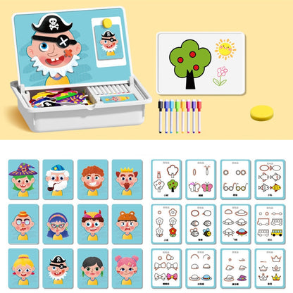 🏆LETZTER TAG DES AUSVERKAUFS – 60 % RABATT🔥🎨 Magnetisches Puzzle-Ankleidespiel Beidseitiges Lernspielzeug für Kinder Tragbares Lernspielzeug für Vorschulkinder – solange der Vorrat reicht🔥