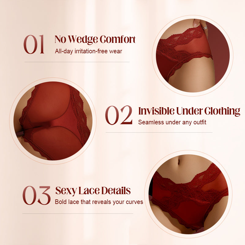 🌸 Damen-Spitzenunterwäsche ✨ – Eine Kombination aus Sinnlichkeit und Komfort, mit atmungsaktivem Design und weichem Stoff 💃📦 50 % Rabatt