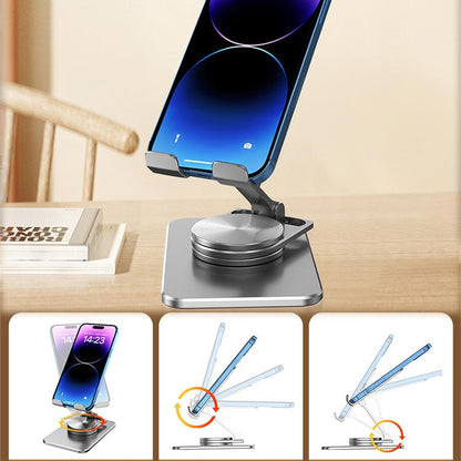 💥Verkauf mit Verlust🔥Anti-Flip-Halterung für Desktop-Tablet-Telefon – 360-Grad-Drehung