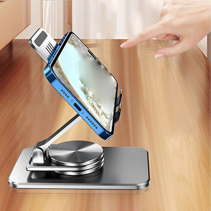💥Verkauf mit Verlust🔥Anti-Flip-Halterung für Desktop-Tablet-Telefon – 360-Grad-Drehung