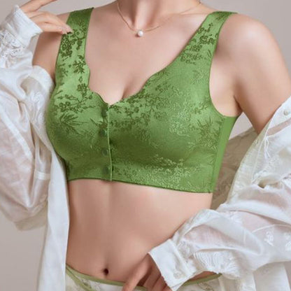 🎁 Herbst-Sonderangebot: 50 % Rabatt 💃 Bequemer, vorne zu verschließender, bügelloser, nahtloser BH 🌸