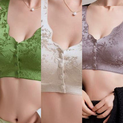 🎁 Herbst-Sonderangebot: 50 % Rabatt 💃 Bequemer, vorne zu verschließender, bügelloser, nahtloser BH 🌸