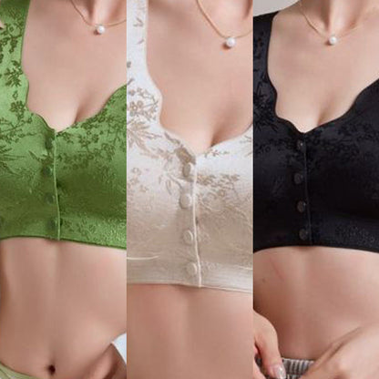 🎁 Herbst-Sonderangebot: 50 % Rabatt 💃 Bequemer, vorne zu verschließender, bügelloser, nahtloser BH 🌸