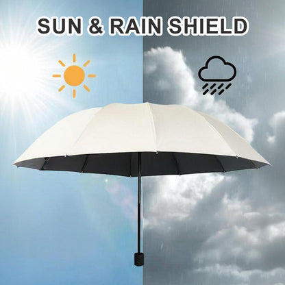 📢HEISSES ANGEBOT 50 % RABATT☔12-fach gefaltbarer, großer, windgeschützter Regenschirm