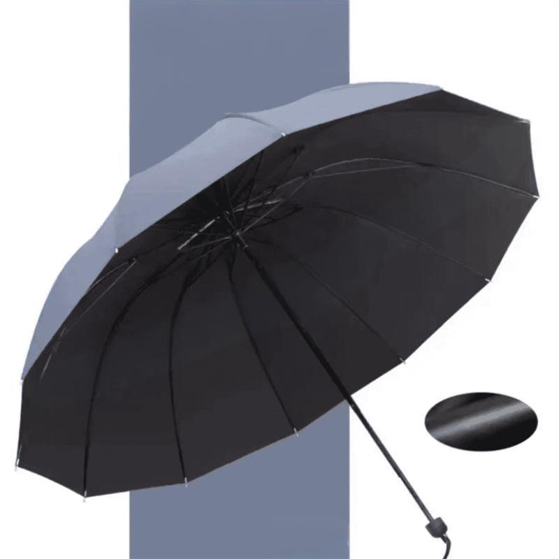 📢HEISSES ANGEBOT 50 % RABATT☔12-fach gefaltbarer, großer, windgeschützter Regenschirm