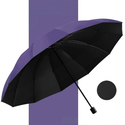 📢HEISSES ANGEBOT 50 % RABATT☔12-fach gefaltbarer, großer, windgeschützter Regenschirm