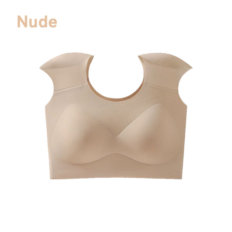 🔥⏳Nur für kurze Zeit 50 % Rabatt🔥Nahtlose 2-in-1-Unterwäsche für Damen mit integrierten Schulterpolstern