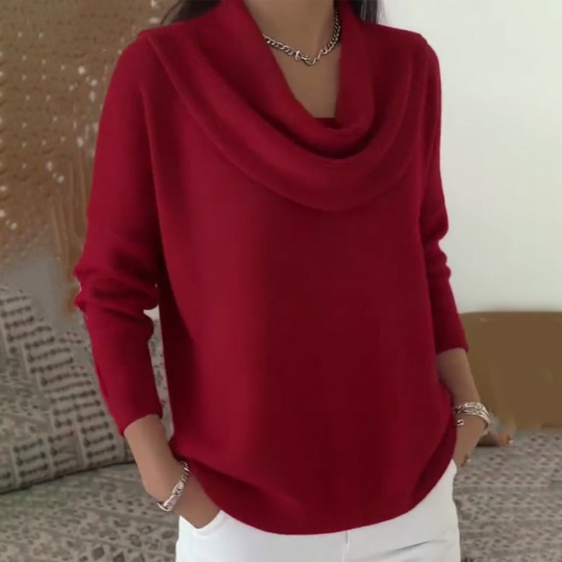 👚 Eleganter und bequemer Rollkragenpullover für Damen – Glamour für jeden Tag und Komfort im Alltag! ✨