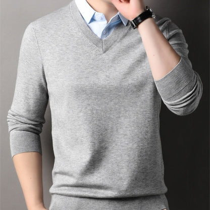 50% RABATT! 🔥Herren Strickpullover in Layering-Optik