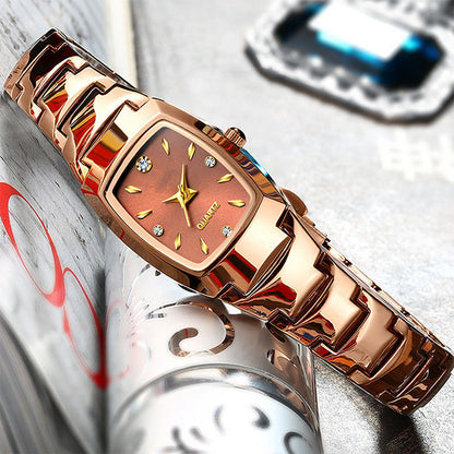 ⌚ 40% RABATT! ✨ Elegante Wasserdichte Damenuhr - Kristallglas & Zifferblatt mit Diamantakzenten für luxuriöse Anlässe 💎🌟