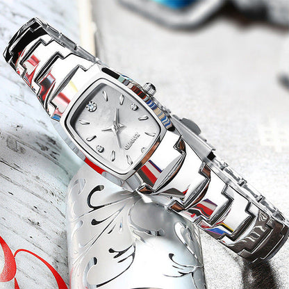 ⌚ 40% RABATT! ✨ Elegante Wasserdichte Damenuhr - Kristallglas & Zifferblatt mit Diamantakzenten für luxuriöse Anlässe 💎🌟
