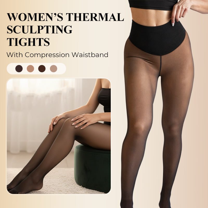 ⏳ Letzter Tag: 50 %RABATT!  auf das gesamte Sortiment!⏰50K+ VERKAUFT!🌸Formende Fleece-Leggings mit einer Naht✨