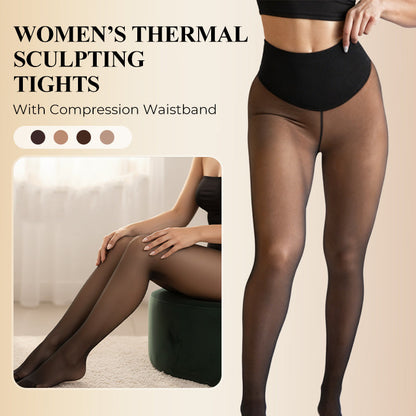 ⏳ Letzter Tag: 50 %RABATT!  auf das gesamte Sortiment!⏰50K+ VERKAUFT!🌸Formende Fleece-Leggings mit einer Naht✨