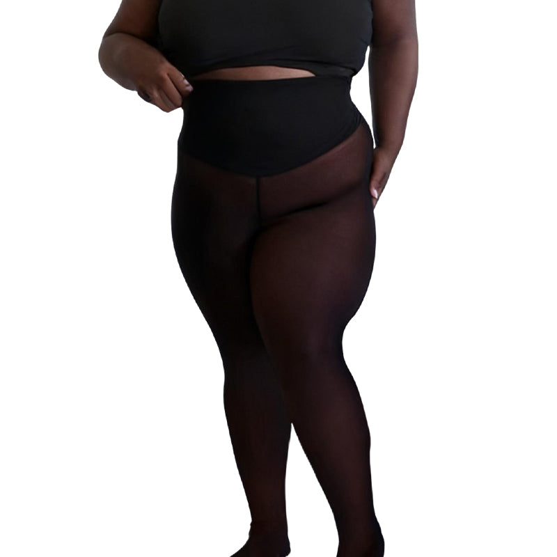 ⏳ Letzter Tag: 50 %RABATT!  auf das gesamte Sortiment!⏰50K+ VERKAUFT!🌸Formende Fleece-Leggings mit einer Naht✨