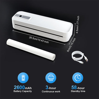 🎁🔥Letzter Tag des Ausverkaufs 50 % Rabatt🔥Tragbarer Bluetooth-Thermodrucker – Drucken Sie überall! 🚀 Kostenloser Versand!
