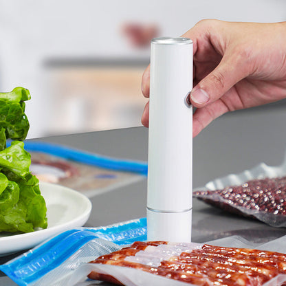 🔥Solange der Vorrat reicht 50 % Rabatt!🎉🥡 Mini Hand-Vakuumierer für Lebensmittel