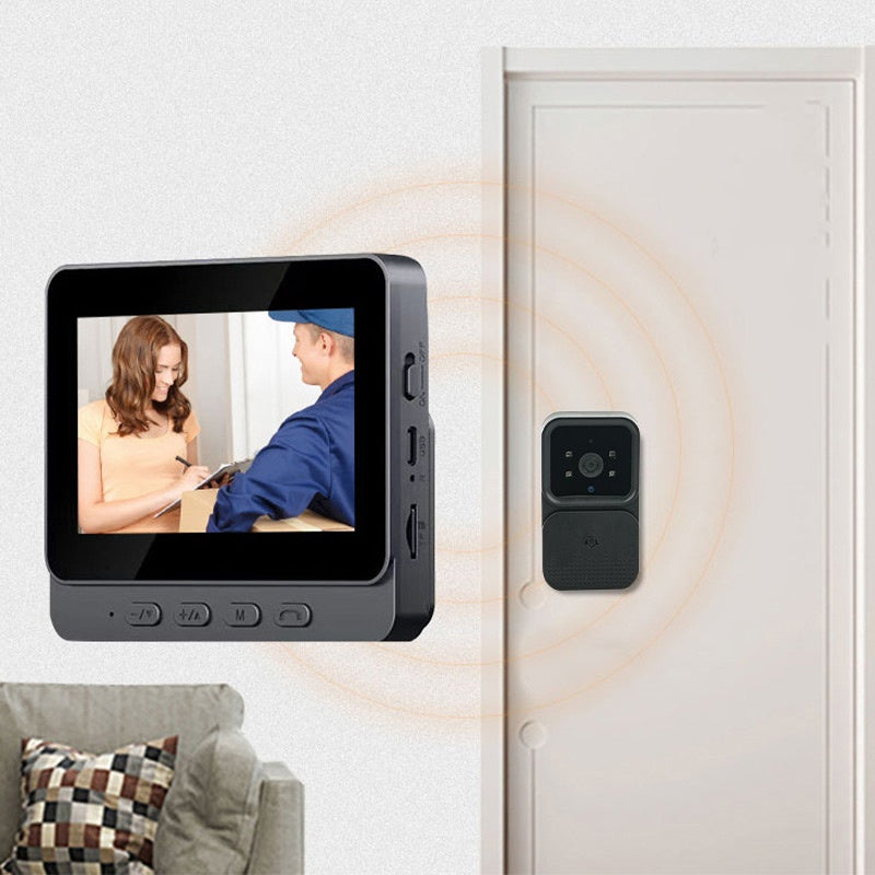 📢📢50%  RABATT !! ⏰WLAN-Türkamera mit Monitor für Einfamilienhaus & Wohnung 🔔
