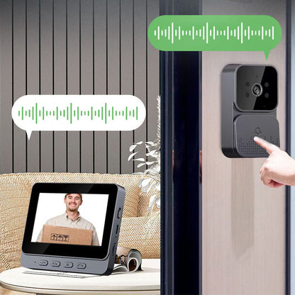 📢📢50%  RABATT !! ⏰WLAN-Türkamera mit Monitor für Einfamilienhaus & Wohnung 🔔