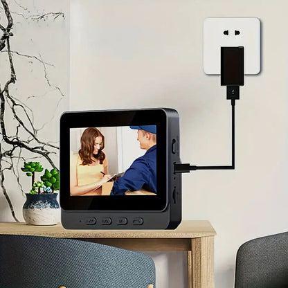 📢📢50%  RABATT !! ⏰WLAN-Türkamera mit Monitor für Einfamilienhaus & Wohnung 🔔