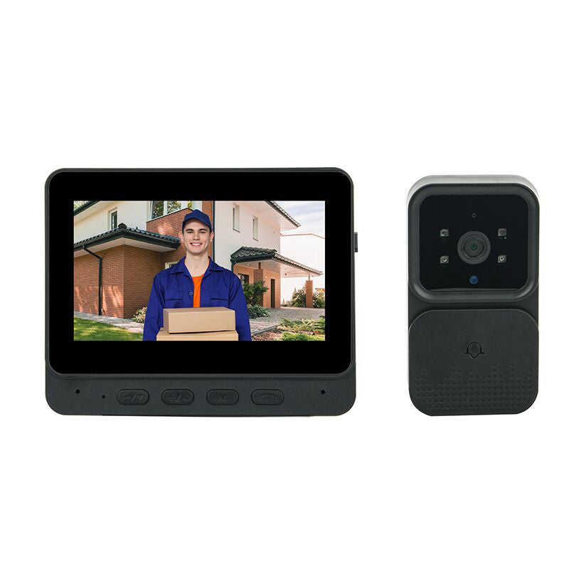 📢📢50%  RABATT !! ⏰WLAN-Türkamera mit Monitor für Einfamilienhaus & Wohnung 🔔