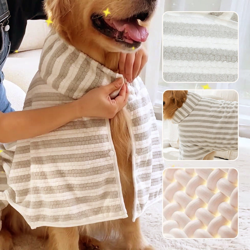 🔥Neujahrsverkauf 50 % Rabatt🐕Weicher, saugfähiger und schnelltrocknender Hundebademantel