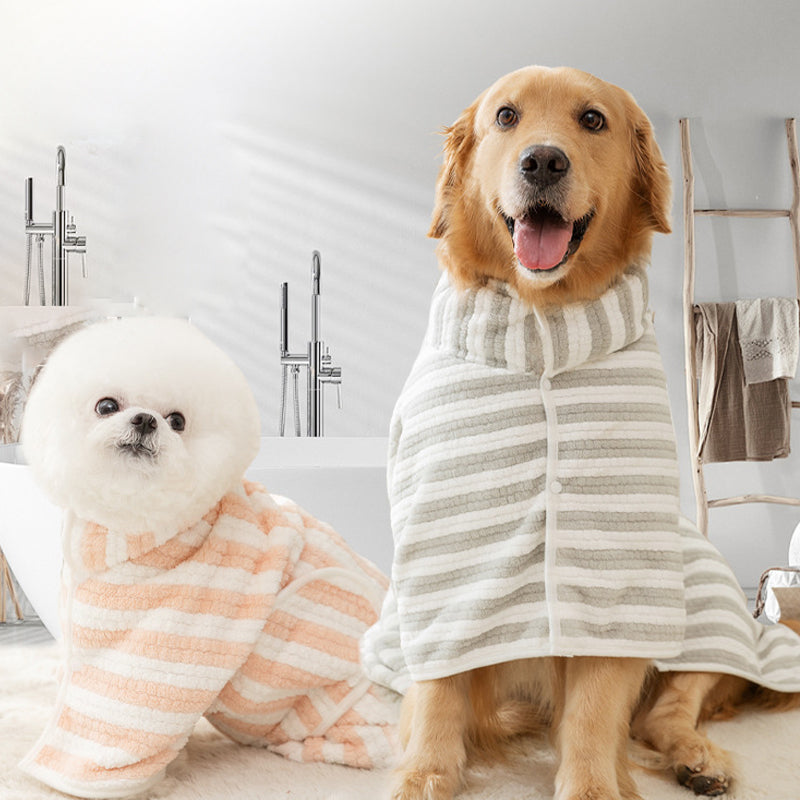 🔥Neujahrsverkauf 50 % Rabatt🐕Weicher, saugfähiger und schnelltrocknender Hundebademantel
