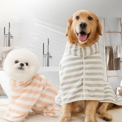 🔥Neujahrsverkauf 50 % Rabatt🐕Weicher, saugfähiger und schnelltrocknender Hundebademantel