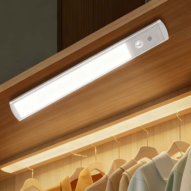 💡 50% RABATT! 🔥Magnetische Bewegungsmelder-Lichtleiste mit Batterieanzeige