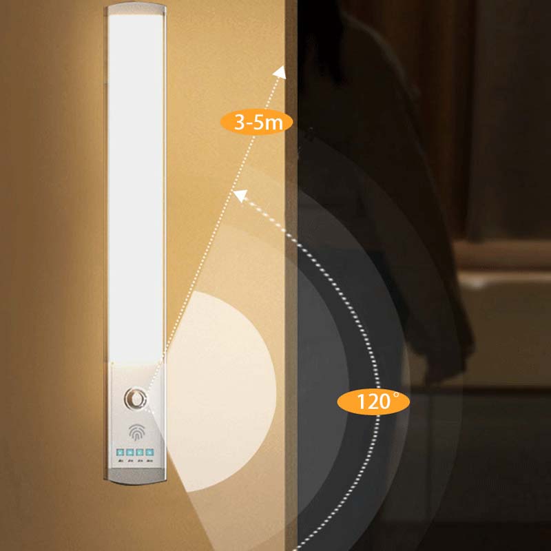 💡 50% RABATT! 🔥Magnetische Bewegungsmelder-Lichtleiste mit Batterieanzeige