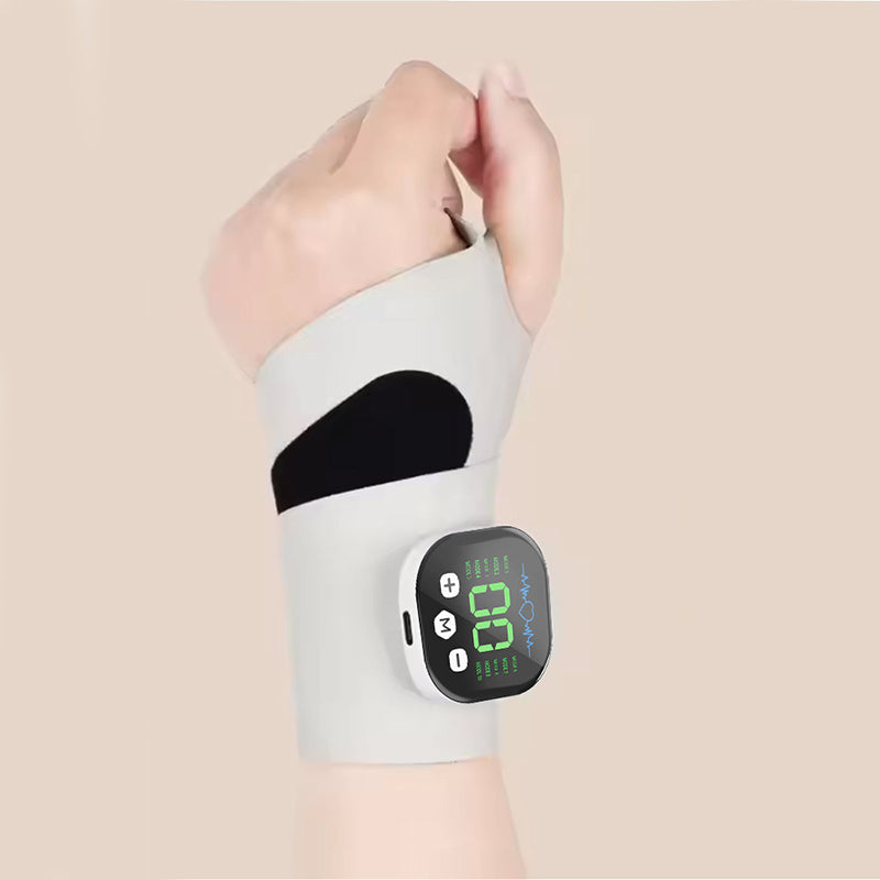 🔥🎁 Wiederaufladbarer, verstellbarer elektrischer Handgelenkmassager