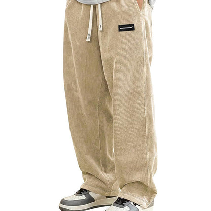 👖 50% RABATT! 🎉 Herrenhose mit Lockerer Passform, Kordelzug & Taschen – Bequem, Lässig & Praktisch für den Alltag 🏠