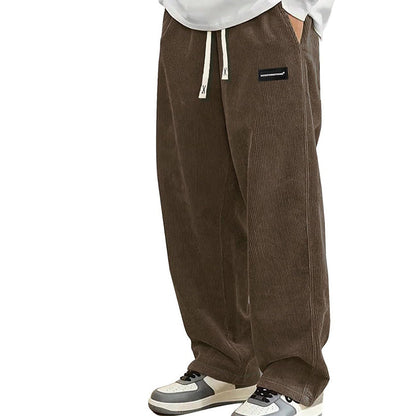 👖 50% RABATT! 🎉 Herrenhose mit Lockerer Passform, Kordelzug & Taschen – Bequem, Lässig & Praktisch für den Alltag 🏠