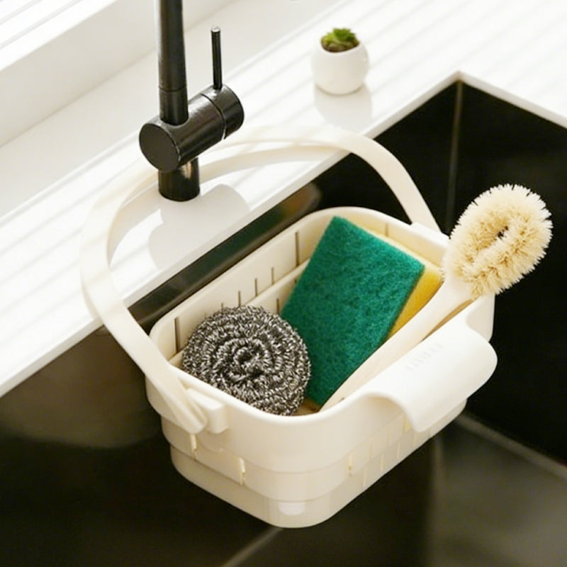 🔥Solange der Vorrat reicht 50 % Rabatt!🎉Zusammenklappbarer Wasserhahn-Hängender Spülbecken-Siebkorb