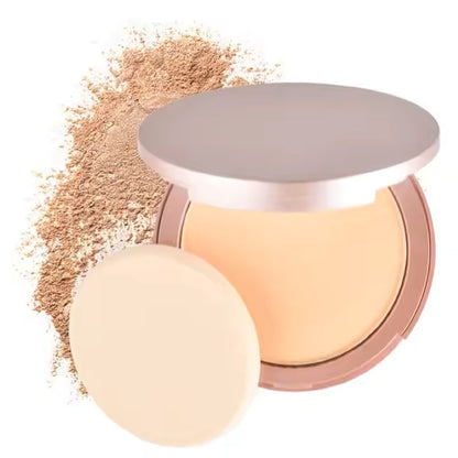 📢 50 % RABATT! ⏰ Reisefreundlicher, ölkontrollierender Kompaktpuder – Lichtschutzfaktor 50+, integrierter Spiegel und 12 Farbtöne für ein makelloses, mattes Finish! ✨🧴