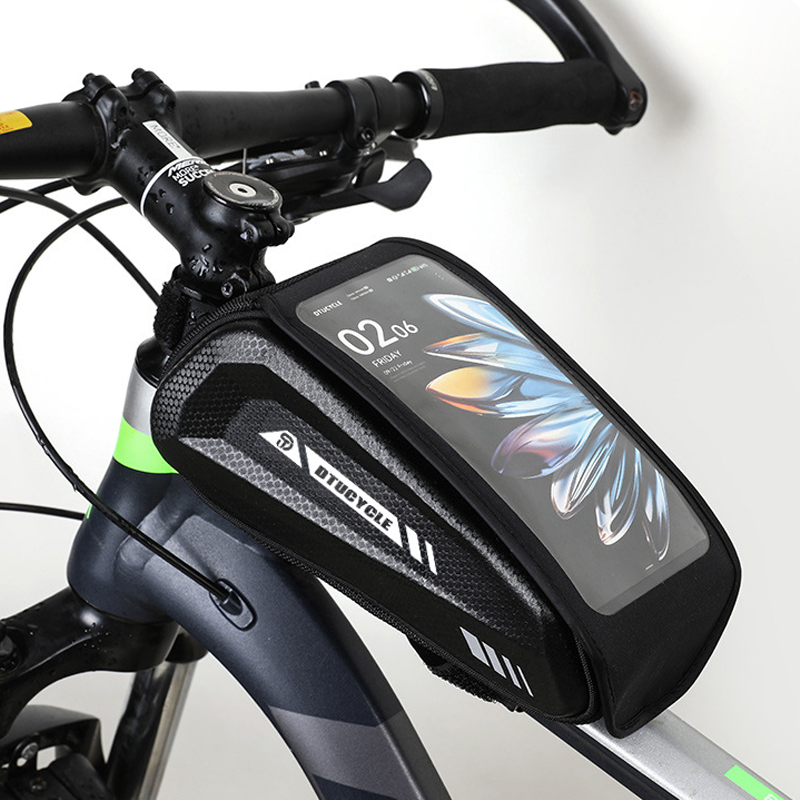 🚴 50% RABATT! 📱 Wasserdichte Fahrrad Oberrohrtasche – Hardcase Handyhalter, Perfekt für MTB & Rennrad 🗺️