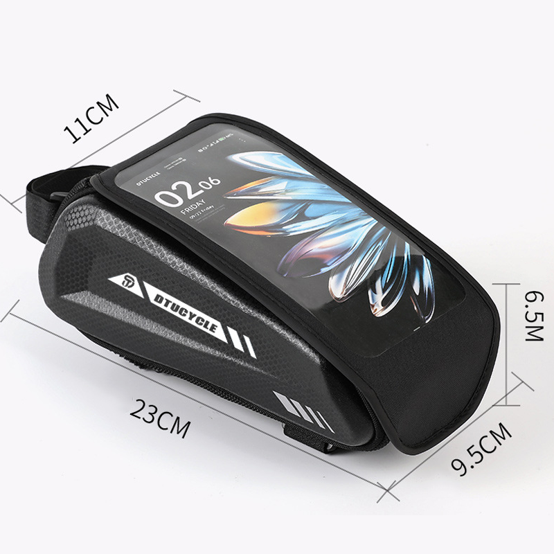 🚴 50% RABATT! 📱 Wasserdichte Fahrrad Oberrohrtasche – Hardcase Handyhalter, Perfekt für MTB & Rennrad 🗺️