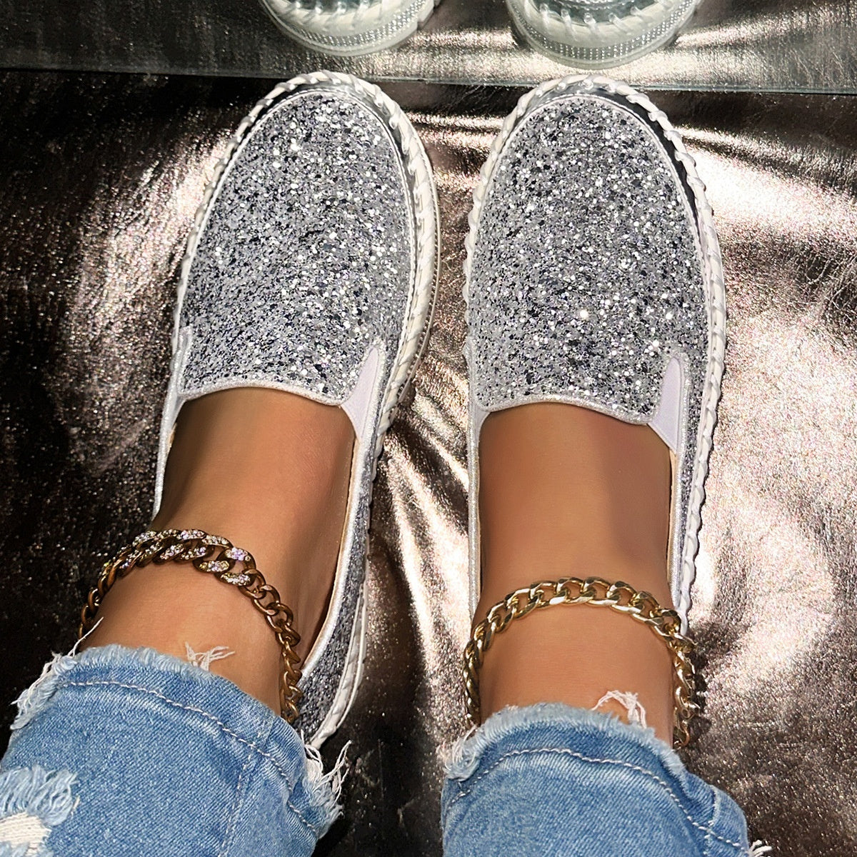 👟📢📢50%RABATT!【Bequeme Freizeitslipper für Damen】 – Kein Bücken, kein Schnüren, einfach hineinschlüpfen und los geht’s! ✨💨