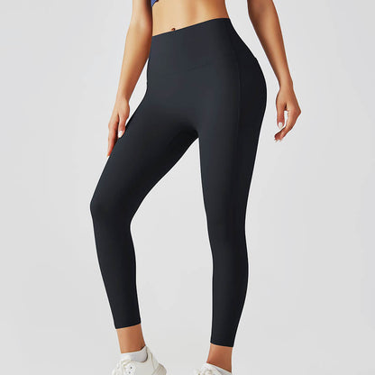 🥳 2026 HOTSELLER ❤️‍🔥 50% RABATT 🥰 Figurformende Leggings mit hohem Bund und Seitentaschen – straffend, po-formend und optisch schlanker