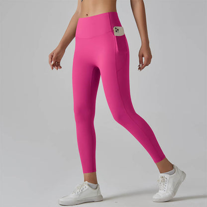 🥳 2026 HOTSELLER ❤️‍🔥 50% RABATT 🥰 Figurformende Leggings mit hohem Bund und Seitentaschen – straffend, po-formend und optisch schlanker