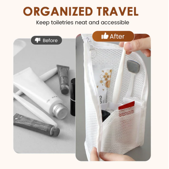 ✨2 kaufen, 1 gratis✨ Tragbare, leichte Reise-Kulturtasche